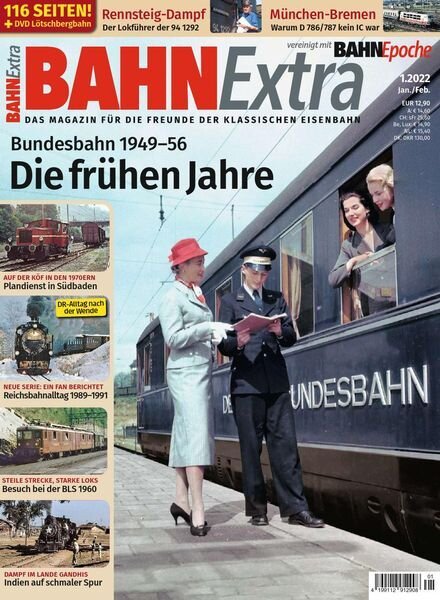 Bahn Extra – Januar-Februar 2022 Cover