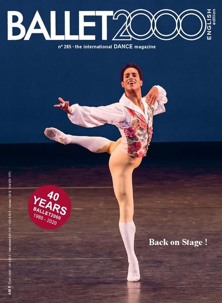 Ballet2000 English Edition – Issue 285 – January 2021 Cover