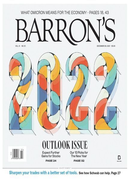 Barron’s – 20 December 2021 Cover