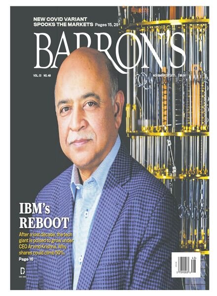 Barron’s – 29 November 2021 Cover
