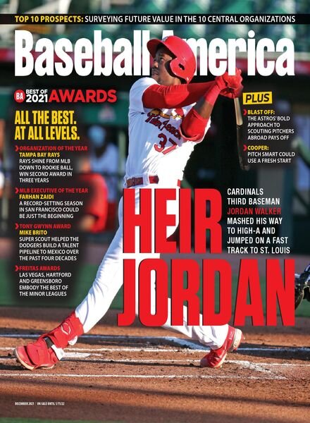 Baseball America – December 2021 Cover
