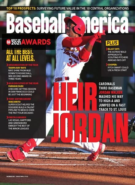 Baseball America – January 2022 Cover
