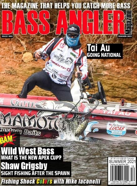 Bass Angler Magazine – Summer 2021 Cover