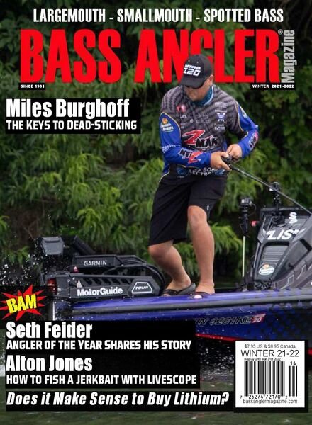 Bass Angler Magazine – Winter 2021-2022 Cover