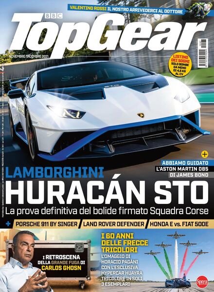 BBC Top Gear Italia – dicembre 2021 Cover