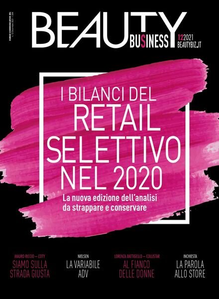 Beauty Business – Dicembre 2021 Cover