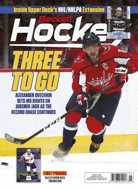 Beckett Hockey – January 2022 Cover