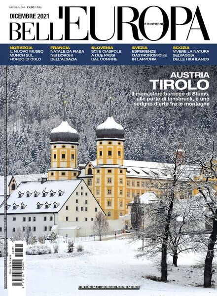 Bell’Europa – Dicembre 2021 Cover
