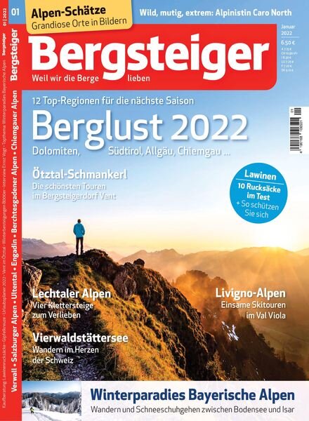 Bergsteiger – Januar 2022 Cover