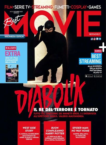 Best Movie – Dicembre 2021 Cover