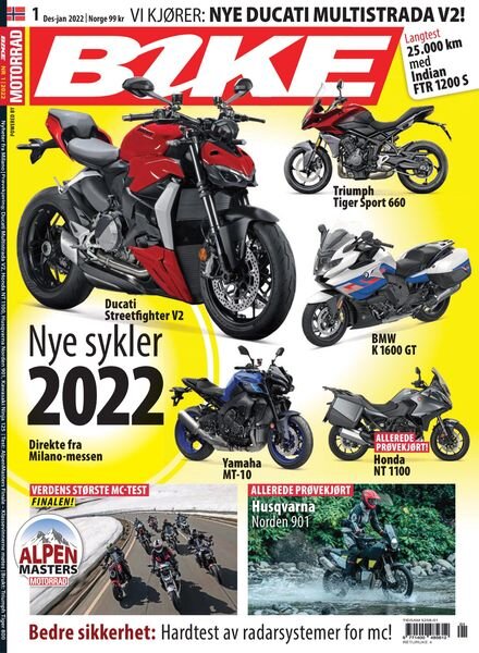 Bike Norge – desember 2021 Cover