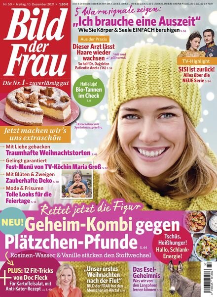 Bild der Frau – 10 Dezember 2021 Cover