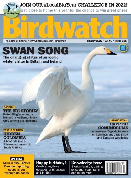 Birdwatch UK – January 2022 Cover