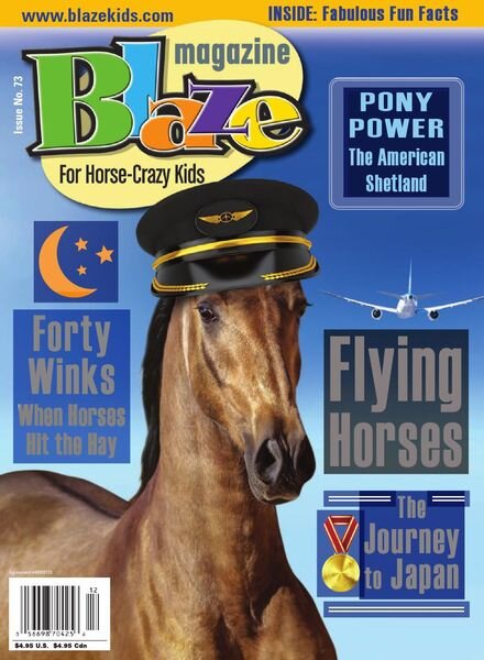 Blaze Magazine – Issue 73 – Summer 2021 Cover