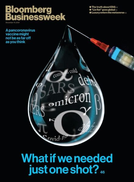 Bloomberg Businessweek USA – December 13, 2021 Cover