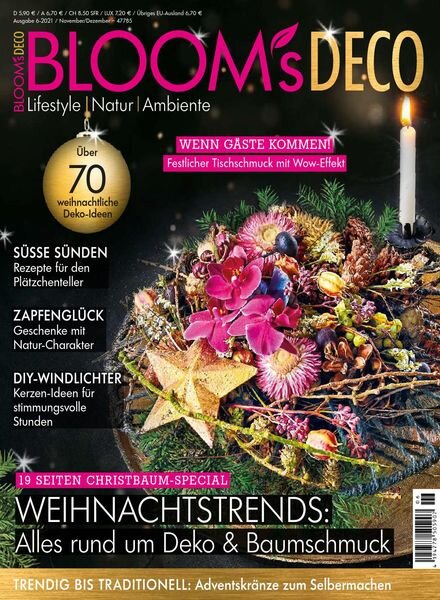 Bloom’s Deco – November-Dezember 2021 Cover