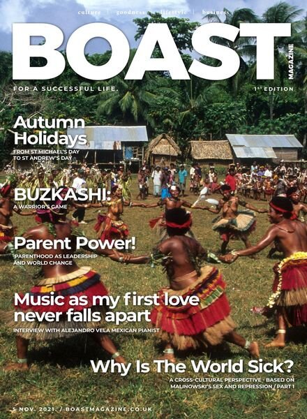 Boast Magazine – November 2021 Cover
