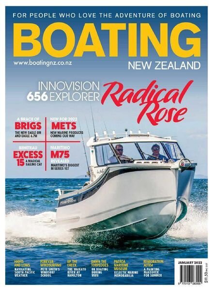 Boating New Zealand – January 2022 Cover
