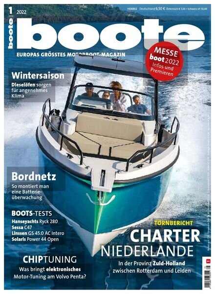 Boote – Januar 2022 Cover