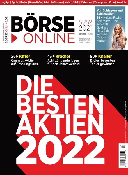 Borse Online – 23 Dezember 2021 Cover