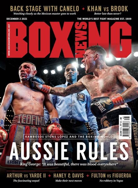 Boxing News – December 02, 2021 Cover