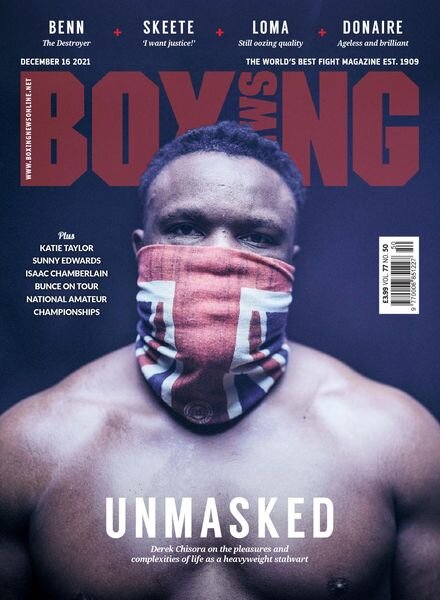 Boxing News – December 16, 2021 Cover