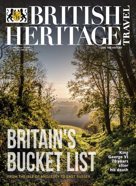 British Heritage Travel – January 2022 Cover