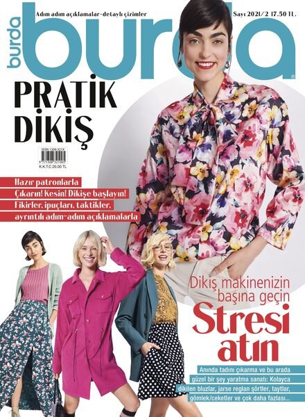 Burda Pratik Dikis – 01 Eylul 2021 Cover