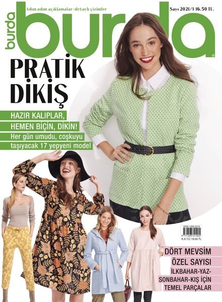 Burda Pratik Dikis – Mayis 2021 Cover