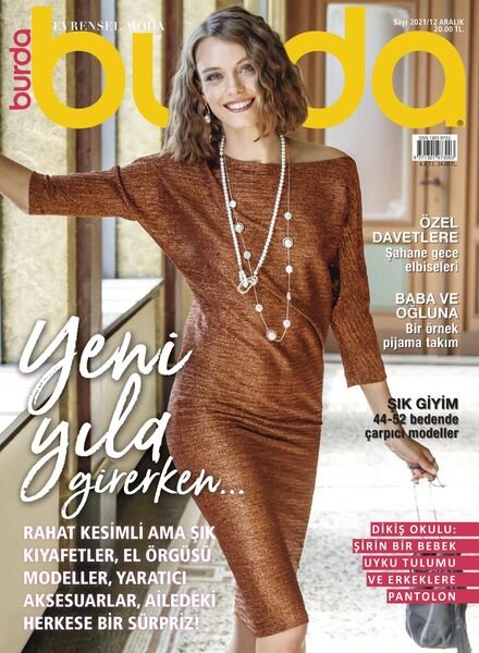 Burda Turkiye – Aralik 2021 Cover