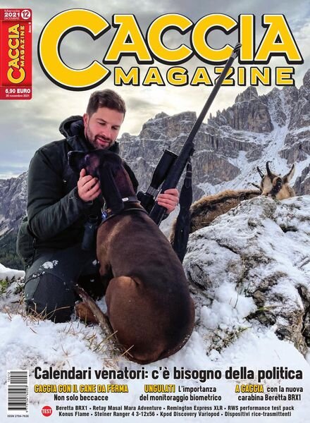 Caccia Magazine – Dicembre 2021 Cover