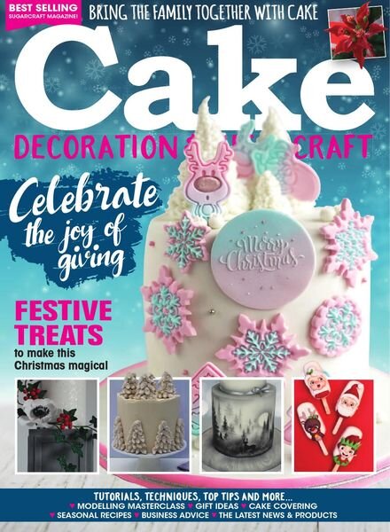 Cake Decoration & Sugarcraft – December 2021 Cover