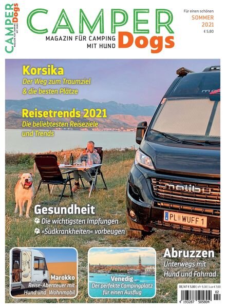 CamperDogs – Mai 2021 Cover