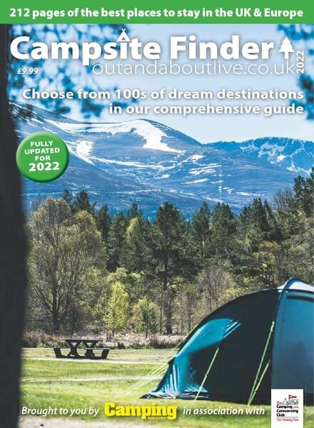 Camping – Campsite Finder 2022 Cover