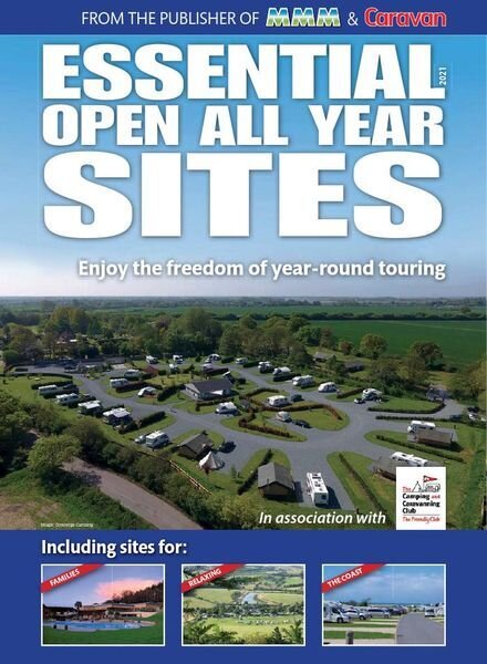Camping – Open All Year Sites 2021 Cover