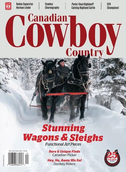 Canadian Cowboy Country – December 2021 – January 2022 Cover