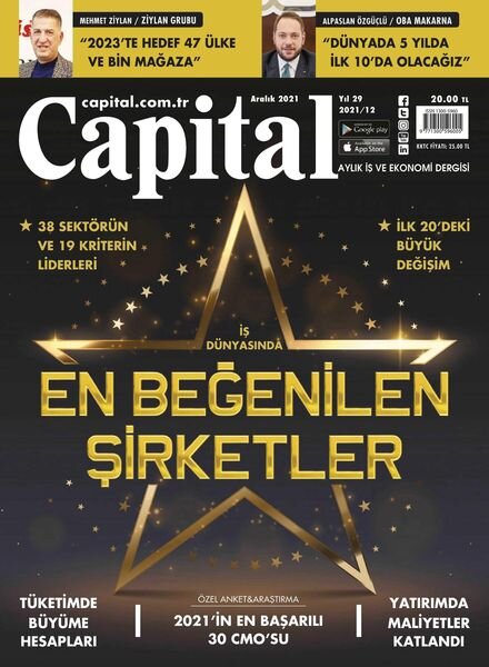 Capital – 01 Aralik 2021 Cover