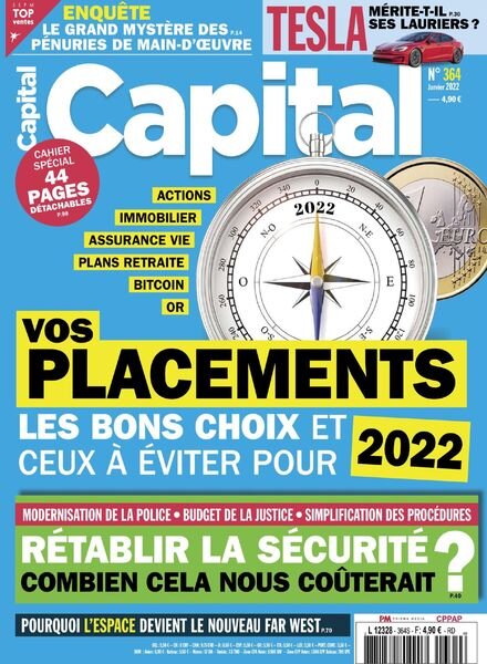 Capital France – Janvier 2022 Cover