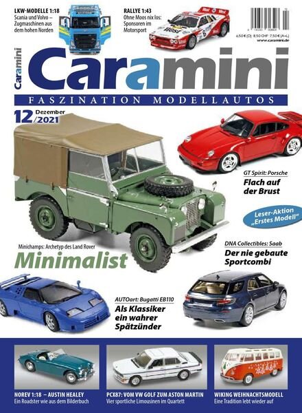 Caramini – Dezember 2021 Cover