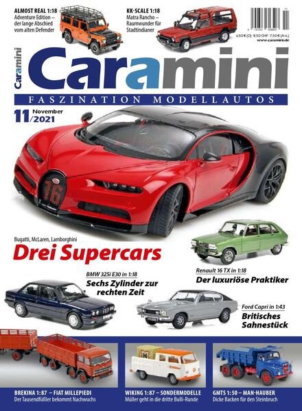 Caramini – November 2021 Cover