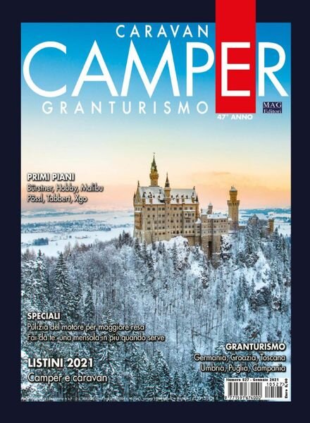 Caravan e Camper Granturismo – Gennaio 2021 Cover