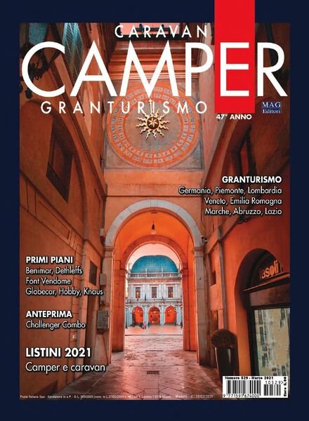 Caravan e Camper Granturismo – March 2021 Cover