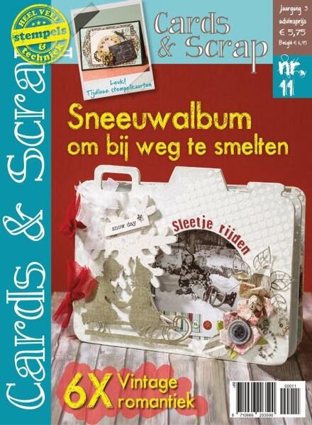 Cards & Scrap – 25 november 2021 Cover