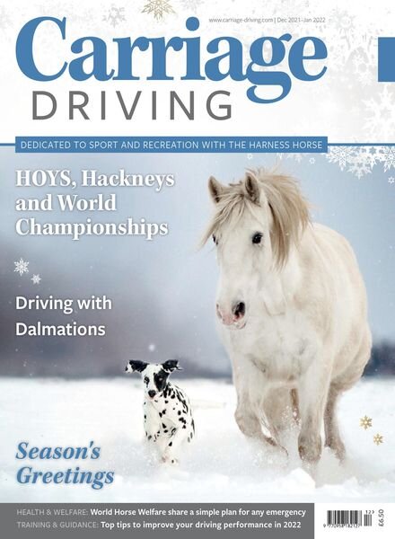 Carriage Driving – December 2021 Cover