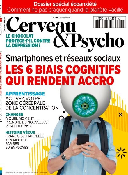 Cerveau & Psycho – Decembre 2021 Cover