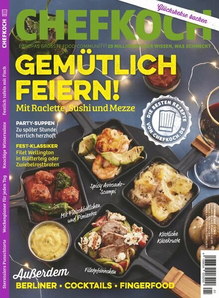 Chefkoch – Dezember 2021 Cover
