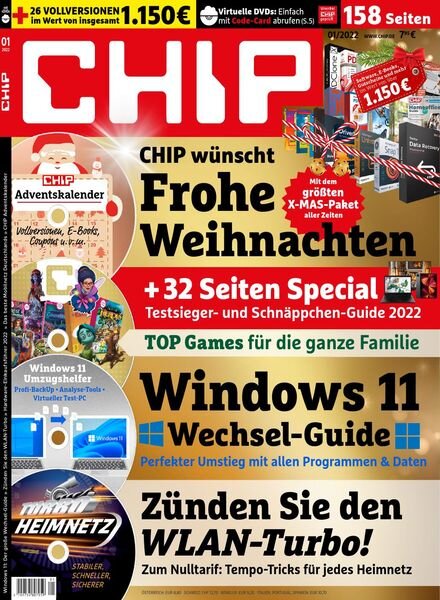 CHIP – Januar 2022 Cover