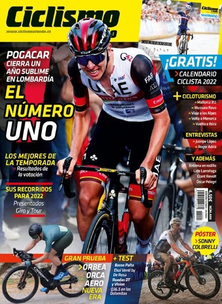 Ciclismo a Fondo – diciembre 2021 Cover