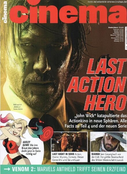 Cinema Germany – November 2021 Cover