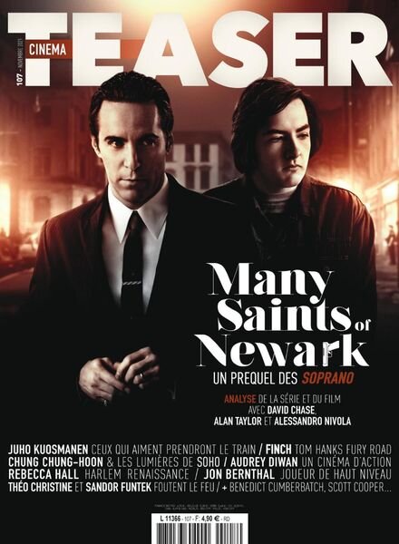 Cinema Teaser – Novembre 2021 Cover